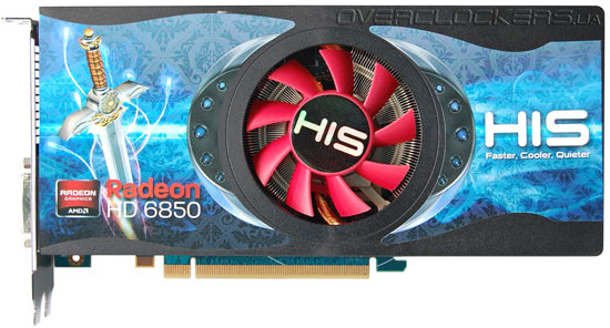 Видеокарта HIS 6850 Fan 1GB Видеокарта HIS 6850 Fan 1GB