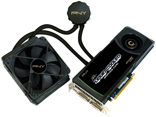 Видеокарта PNY XLR8 Liquid Cooled GTX 580
