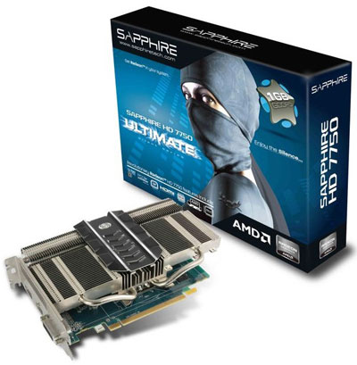 Видеокарта Sapphire Radeon HD 7750 Ultimate Видеокарта Sapphire Radeon HD 7750 Ultimate