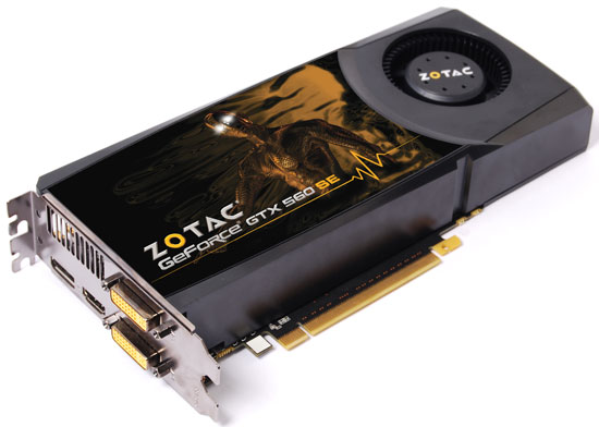 Видеокарта Zotac GeForce GTX 560 SE