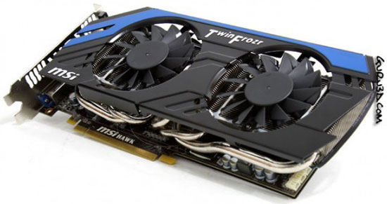 Видеокарта MSI Radeon HD 7870 Hawk