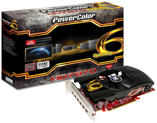 Видеокарта PowerColor Radeon HD 7870 Eyefinity 6