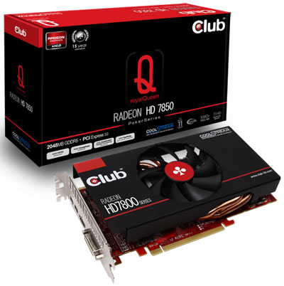 Видеокарта Club 3D Radeon HD 7870 royalQueen