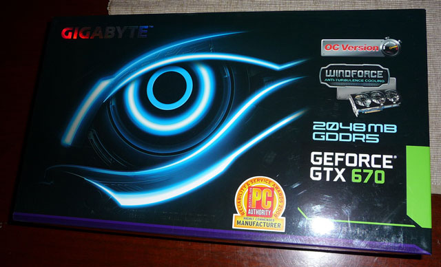 Gigabyte GeForce GTX 670 WindForce OC Gigabyte GeForce GTX 670 WindForce OC