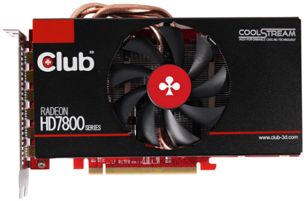 Видеокарта Club 3D Radeon HD 7870 Eyefinity 6 Видеокарта Club 3D Radeon HD 7870 Eyefinity 6