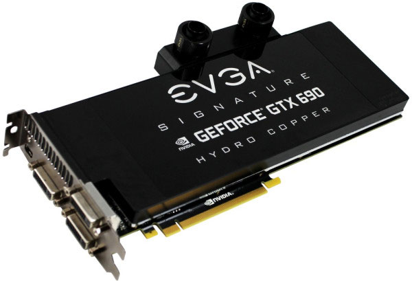 Видеокарта EVGA GeForce GTX 690 Hydro Copper