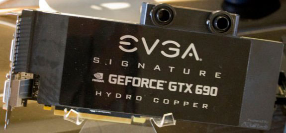 Видеокарта EVGA GeForce GTX 690 Hydro Copper