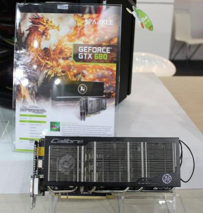 Видеокарта Sparkle GeForce GTX 680 Calibre 4GB GDDR5