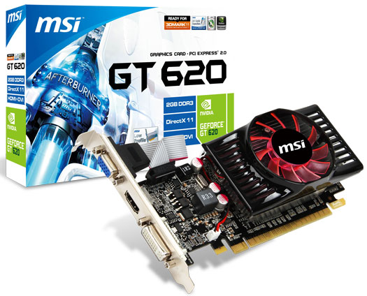 Видеокарта MSI GeForce GT 620 Видеокарта MSI GeForce GT 620