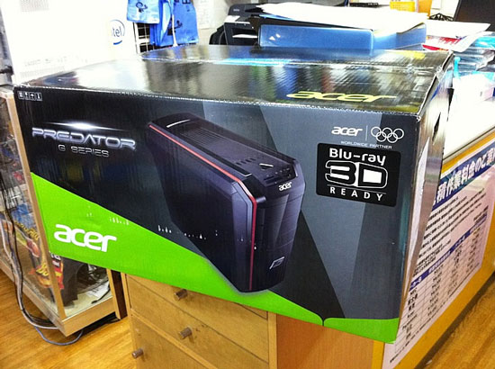 Acer Predator AG3620/GeForce GTX 660