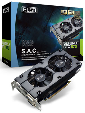 Видеокарта GeForce GTX 670 S.A.C Видеокарта GeForce GTX 670 S.A.C