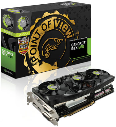 Видеокарта POV/TGT GeForce GTX 680 UltraCharged 4GB