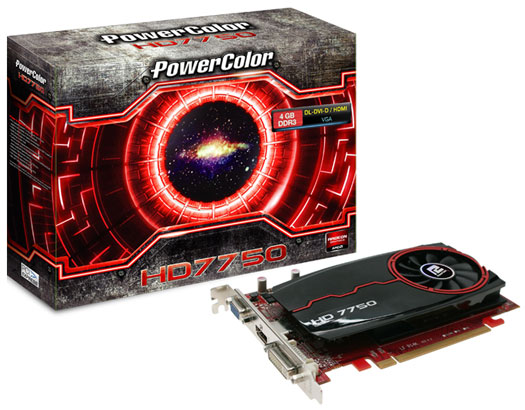 Видеокарта PowerColor Radeon HD 7750 DDR3