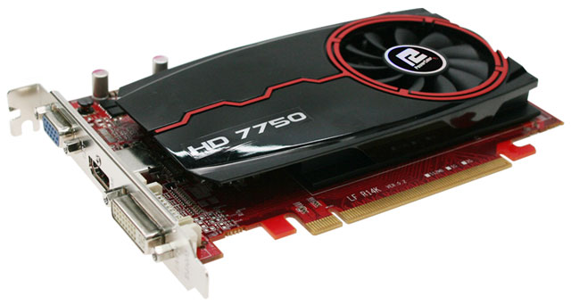 Видеокарта PowerColor Radeon HD 7750 DDR3 Видеокарта PowerColor Radeon HD 7750 DDR3