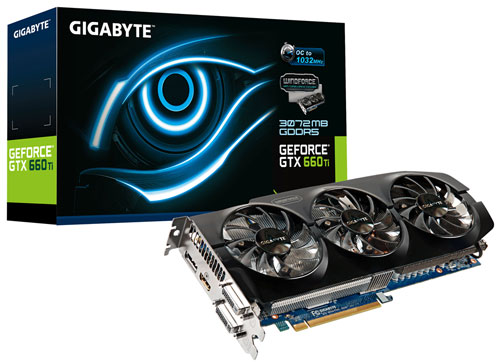 Видеокарта Gigabyte GeForce GTX 660 Ti 3GB OC Видеокарта Gigabyte GeForce GTX 660 Ti 3GB OC