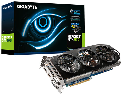 Видеокарта Gigabyte GeForce GTX 670 4GB OC Видеокарта Gigabyte GeForce GTX 670 4GB OC