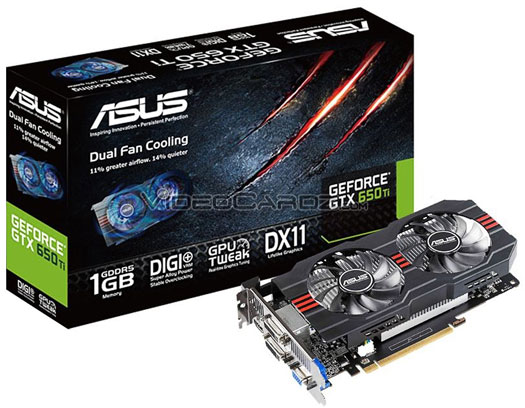 Видеокарта Asus GeForce GTX 650 Ti Видеокарта Asus GeForce GTX 650 Ti
