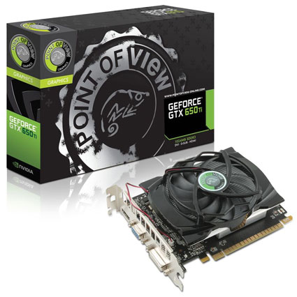 Видеокарта Point of View GeForce GTX 650 Ti Видеокарта Point of View GeForce GTX 650 Ti