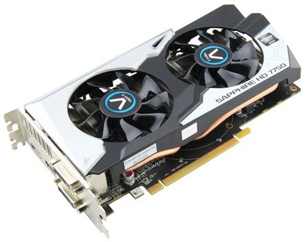 Видеокарта Sapphire Radeon HD 7750 OC
