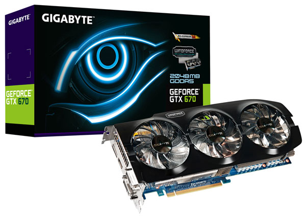 Видеокарта Gigabyte GV-N670WF3-2GD Видеокарта Gigabyte GV-N670WF3-2GD