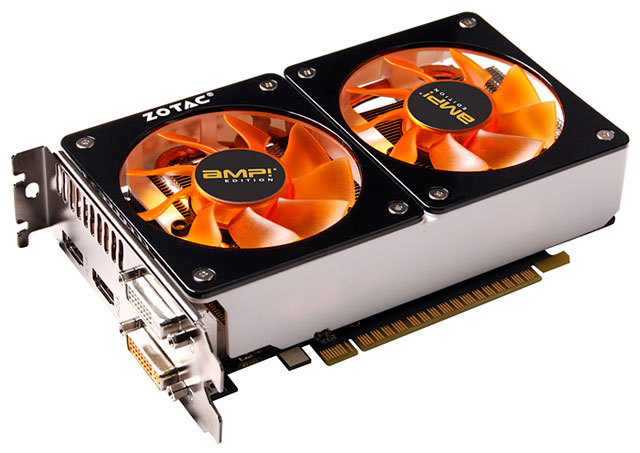 Видеокарта Zotac GeForce GTX 650 Ti TwinCooler AMP! Edition