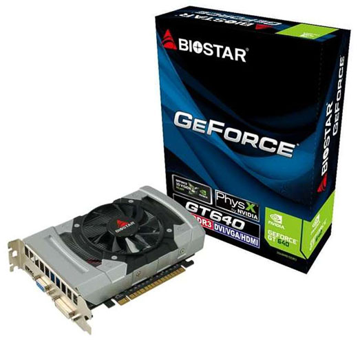Видеокарта Biostar GeForce GT 640