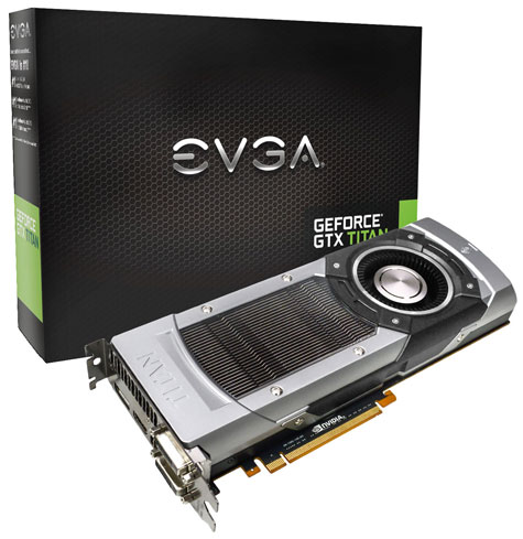 Видеокарта EVGA GeForce GTX Titan (06G-P4-2790-KR) Видеокарта EVGA GeForce GTX Titan (06G-P4-2790-KR)