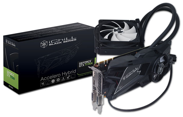 Видеокарта Inno3D iChill GeForce GTX Titan Accelero Hybrid Видеокарта Inno3D iChill GeForce GTX Titan Accelero Hybrid