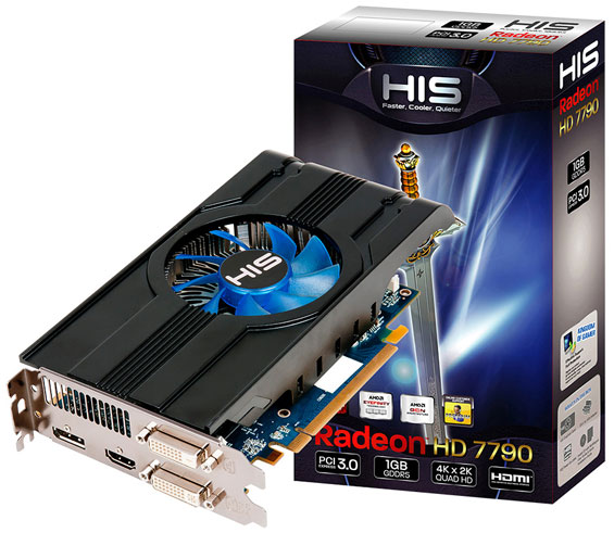 Видеокарта HIS Radeon HD 7790 Видеокарта HIS Radeon HD 7790