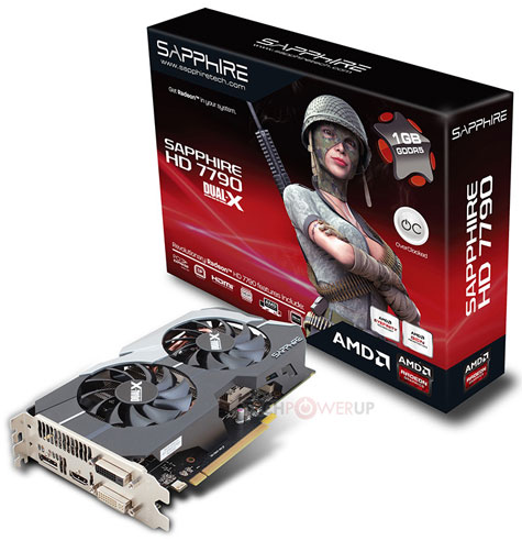 Видеокарта Sapphire Radeon HD 7790 Видеокарта Sapphire Radeon HD 7790