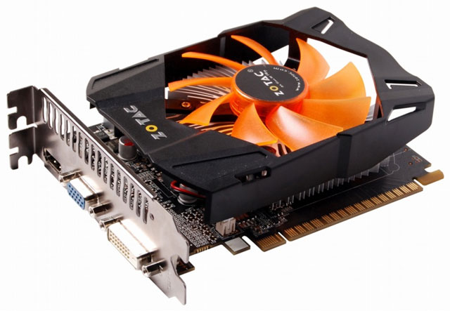 Видеокарта Zotac GeForce GTX 650 1 ГБ Rev2