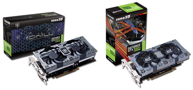 Видеокарты Inno3D GeForce GTX 650 Ti Boost Видеокарты Inno3D GeForce GTX 650 Ti Boost