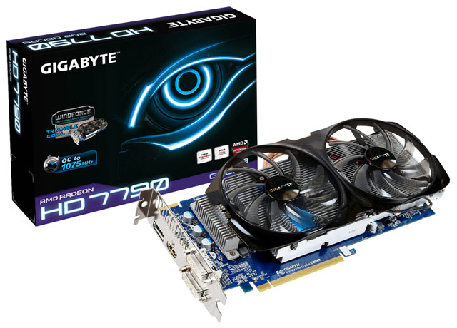 Видеокарта Gigabyte GV-R779OC-2GD Видеокарта Gigabyte GV-R779OC-2GD