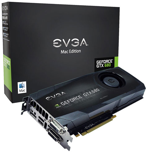 Видеокарта EVGA GeForce GTX 680 for Mac Видеокарта EVGA GeForce GTX 680 for Mac