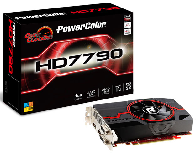Видеокарта PowerColor HD 7790 OC V2 (AX7790 1GBD5-DHV2/OC)