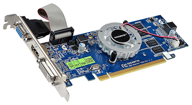 Видеокарта Gigabyte GV-R645-1GI rev. 2.0