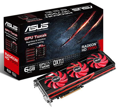 Видеокарта Asus Radeon HD 7990