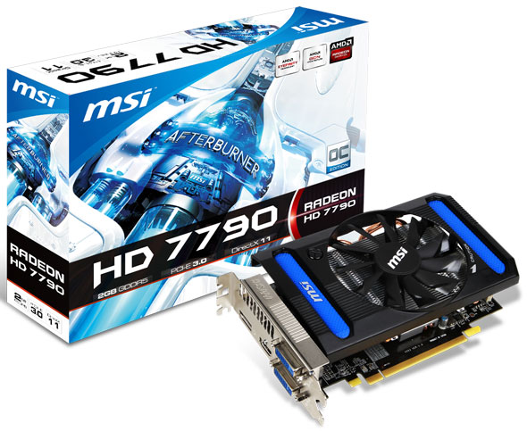 Видеокарта MSI Radeon HD 7790 2 GB OC Видеокарта MSI Radeon HD 7790 2 GB OC