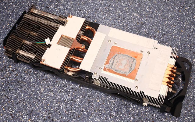 Видеокарта Gigabyte GV-N780OC-3GD - кулер