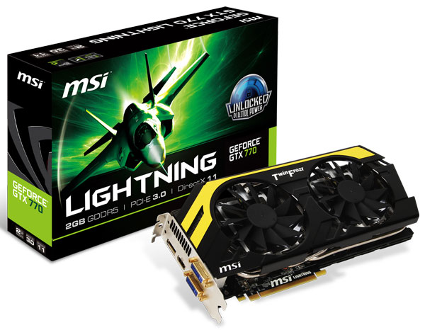 Видеокарта MSI GeForce GTX 770 Lightning Видеокарта MSI GeForce GTX 770 Lightning