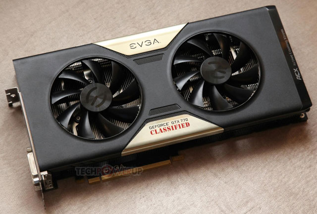 Видеокарта EVGA GeForce GTX 770 Classified