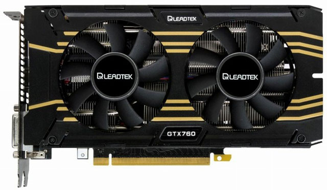 Видеокарта Leadtek GeForce GTX 760 OC Hurricane III Видеокарта Leadtek GeForce GTX 760 OC Hurricane III