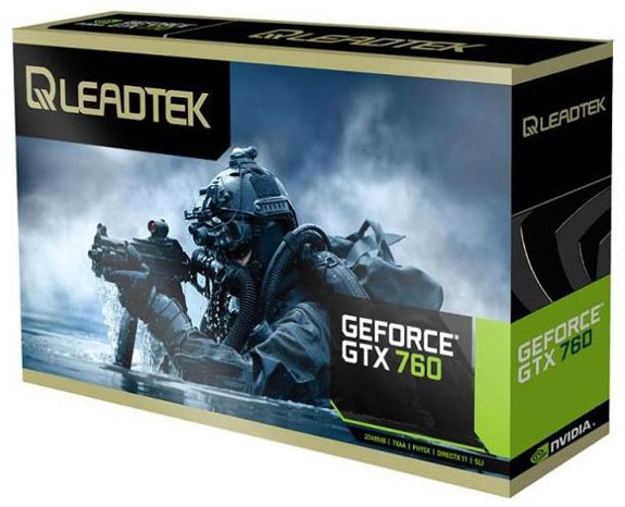 Видеокарта Leadtek GeForce GTX 760 OC Hurricane III Видеокарта Leadtek GeForce GTX 760 OC Hurricane III