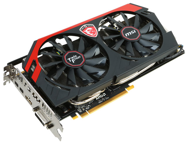Видеокарта MSI Radeon R9 280X Gaming 3 ГБ