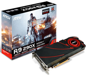 Видеокарта MSI R9 290X 4GD5 BF4 Видеокарта MSI R9 290X 4GD5 BF4