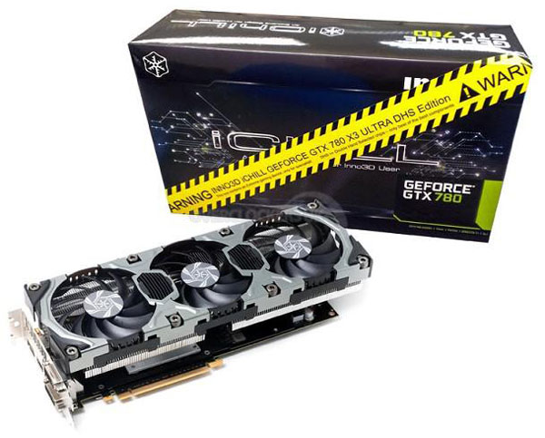 Видеокарта Inno3D GeForce GTX 780 iChill HerculeZ X3 Ultra DHS Edition