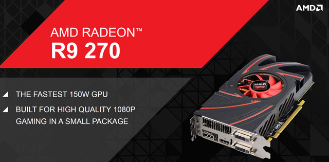 Видеокарта AMD Radeon R9 270