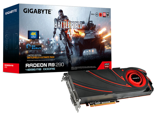 Видеокарта Gigabyte Radeon R9 290