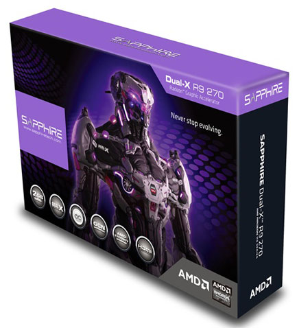 Видеокарта Sapphire Dual-X R9 270 Boost OC Видеокарта Sapphire Dual-X R9 270 Boost OC
