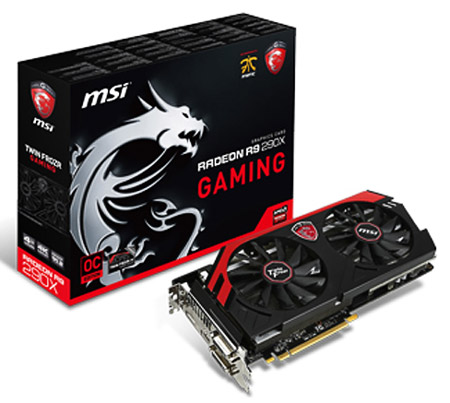 Видеокарта MSI Radeon R9 290/290X Gaming